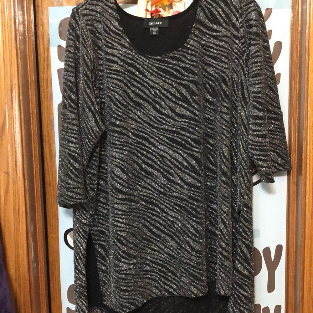 Karen Kane zebra tunic